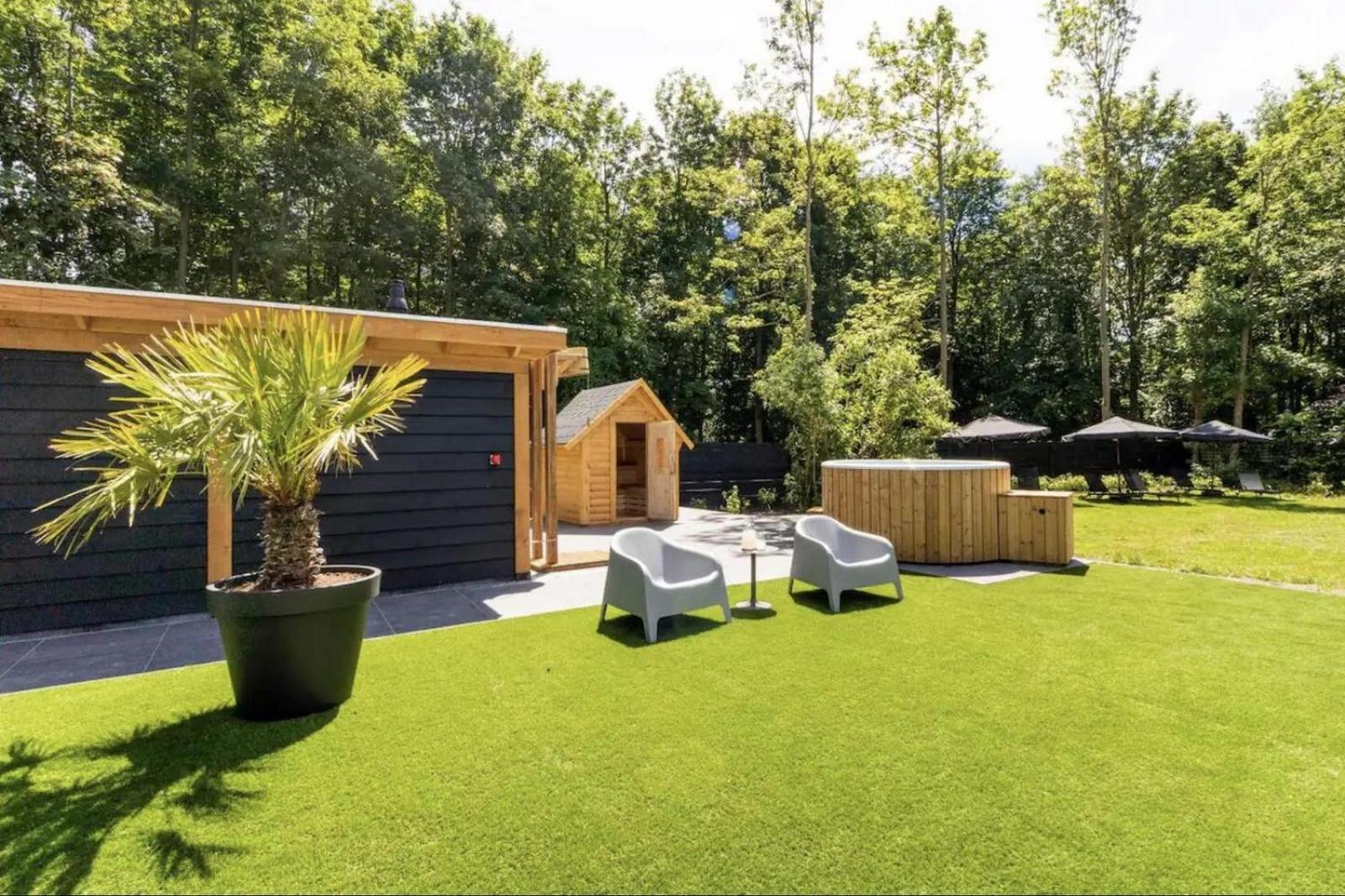 Glamping Lodge With Eco-Wellness Zeewolde Exterior photo