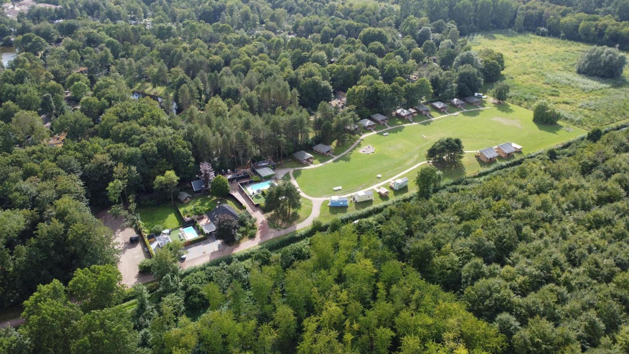 Glamping Lodge With Eco-Wellness Zeewolde Exterior photo